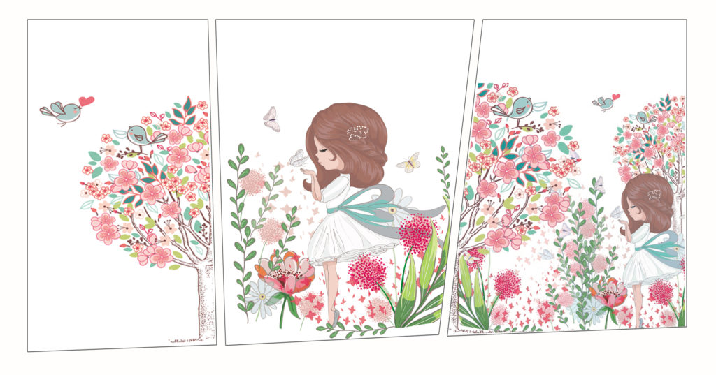 Bohowall, коллекция Kids «Flower Garden»