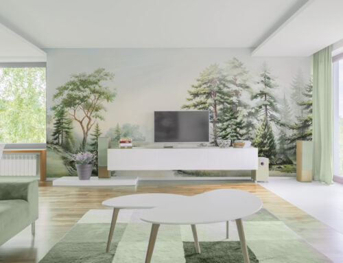 Панорамные обои на стену The Luminous Grove